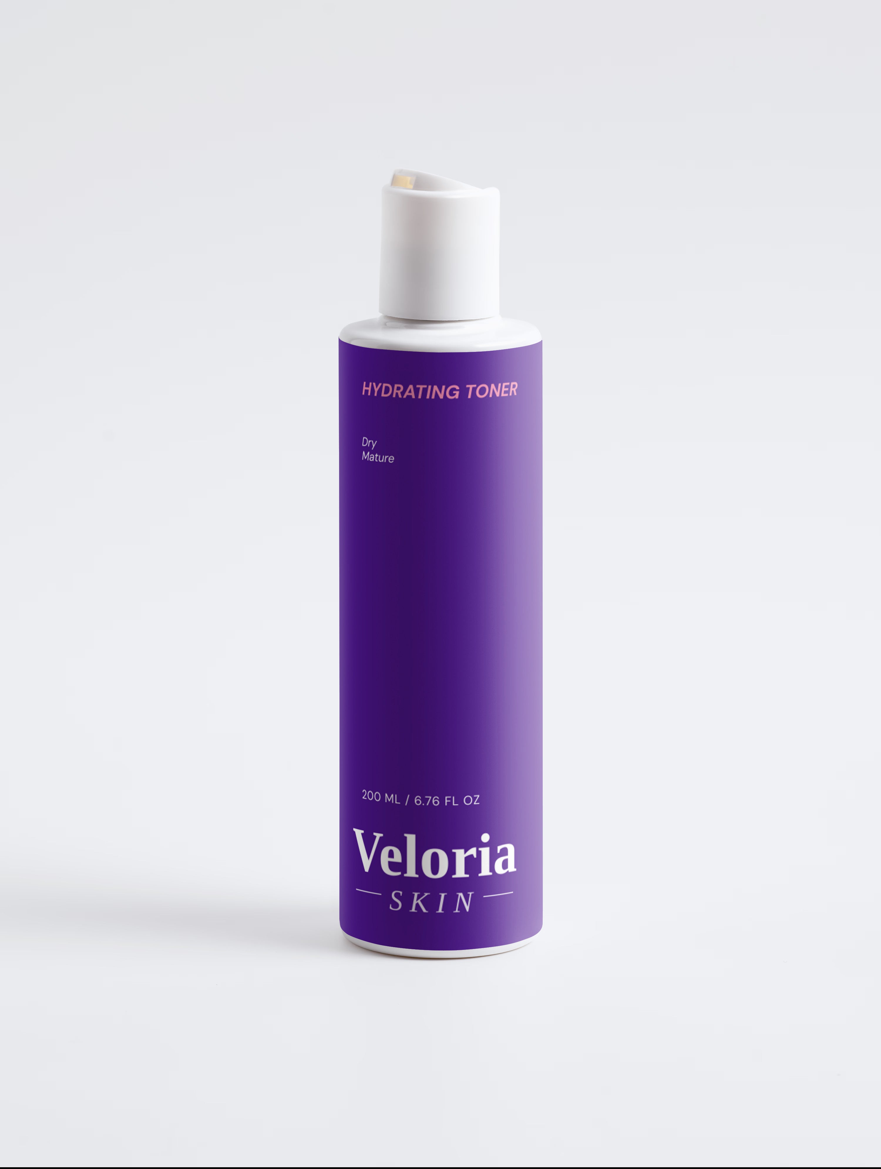 Veloria Feuchtigkeitstoner – Mit Rosenwasser & Hyaluronsäure