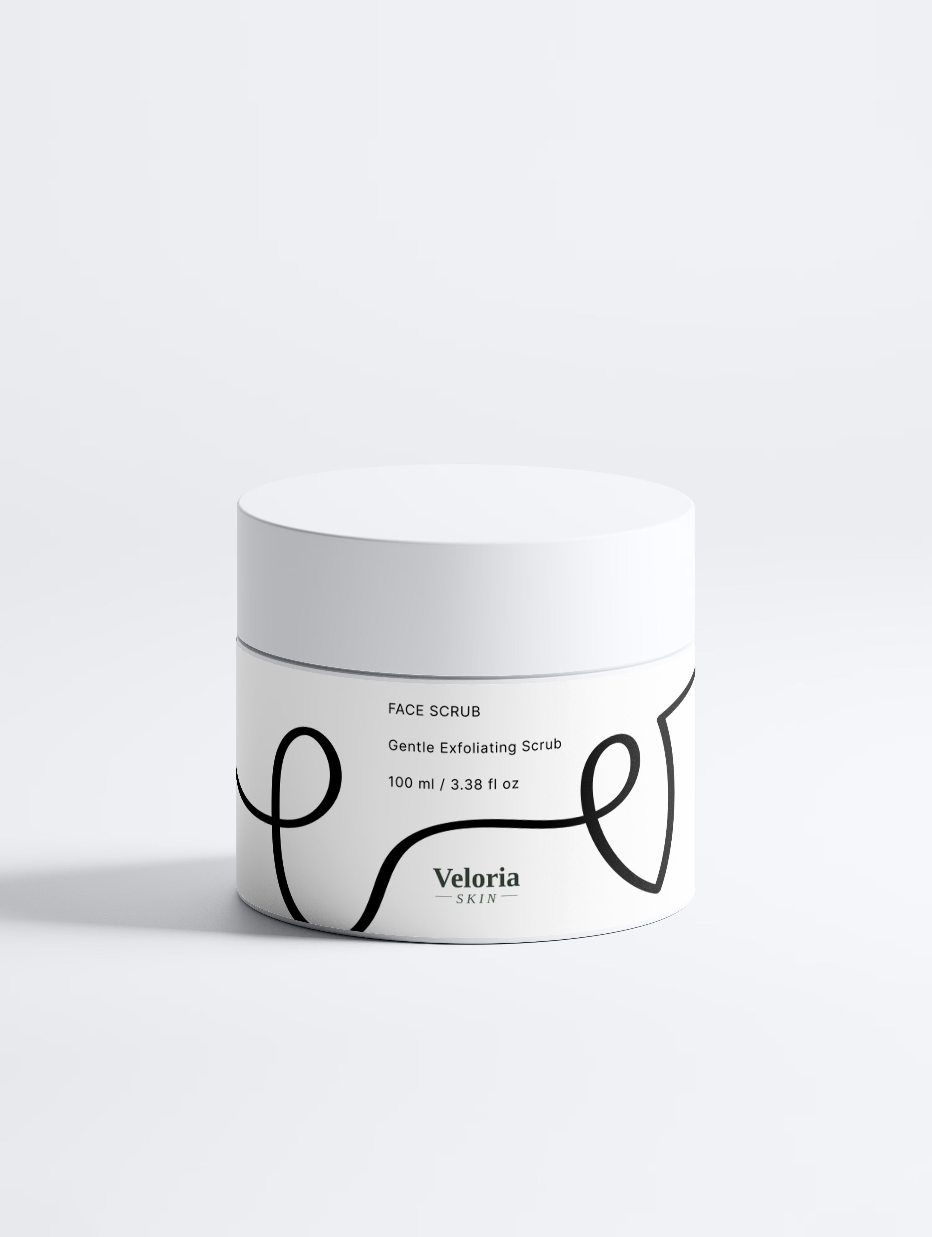 Veloria Vulkan-Peeling – Sanftes Peeling für Gesicht & Körper